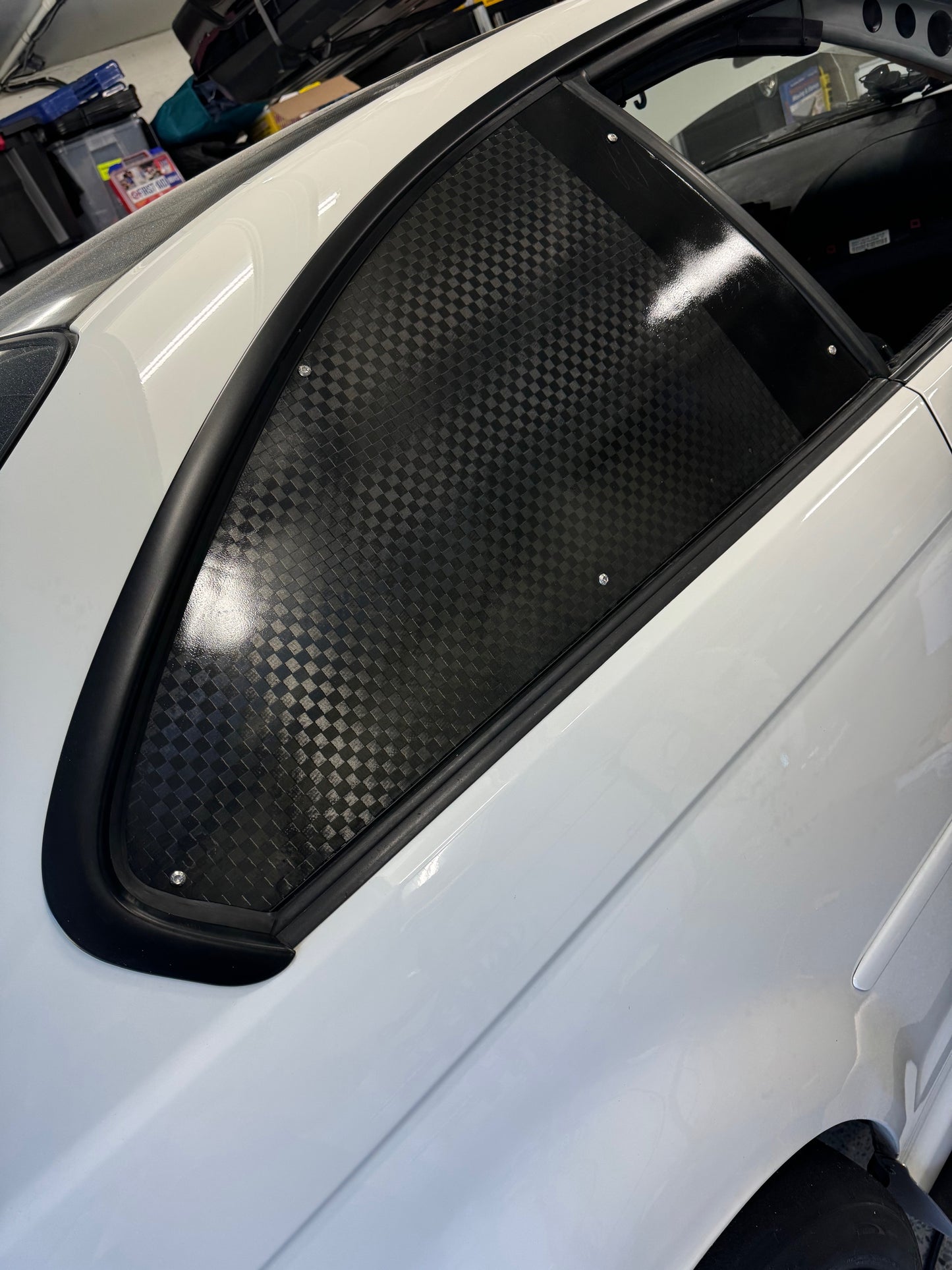 BMW E46 Coupe/M3 Carbon Fiber Rear Window Panels