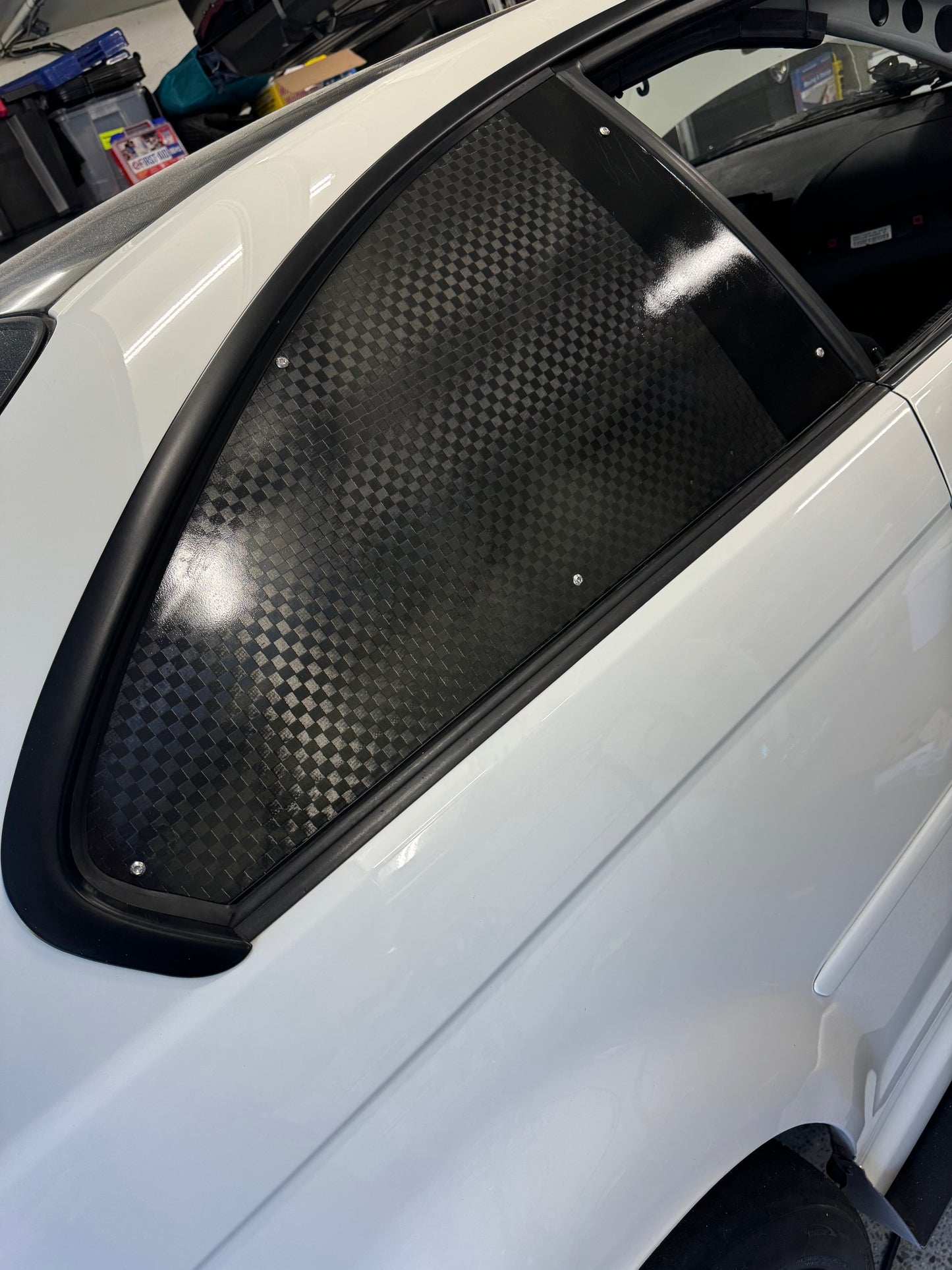 BMW E46 Coupe/M3 Carbon Fiber Rear Window Panels