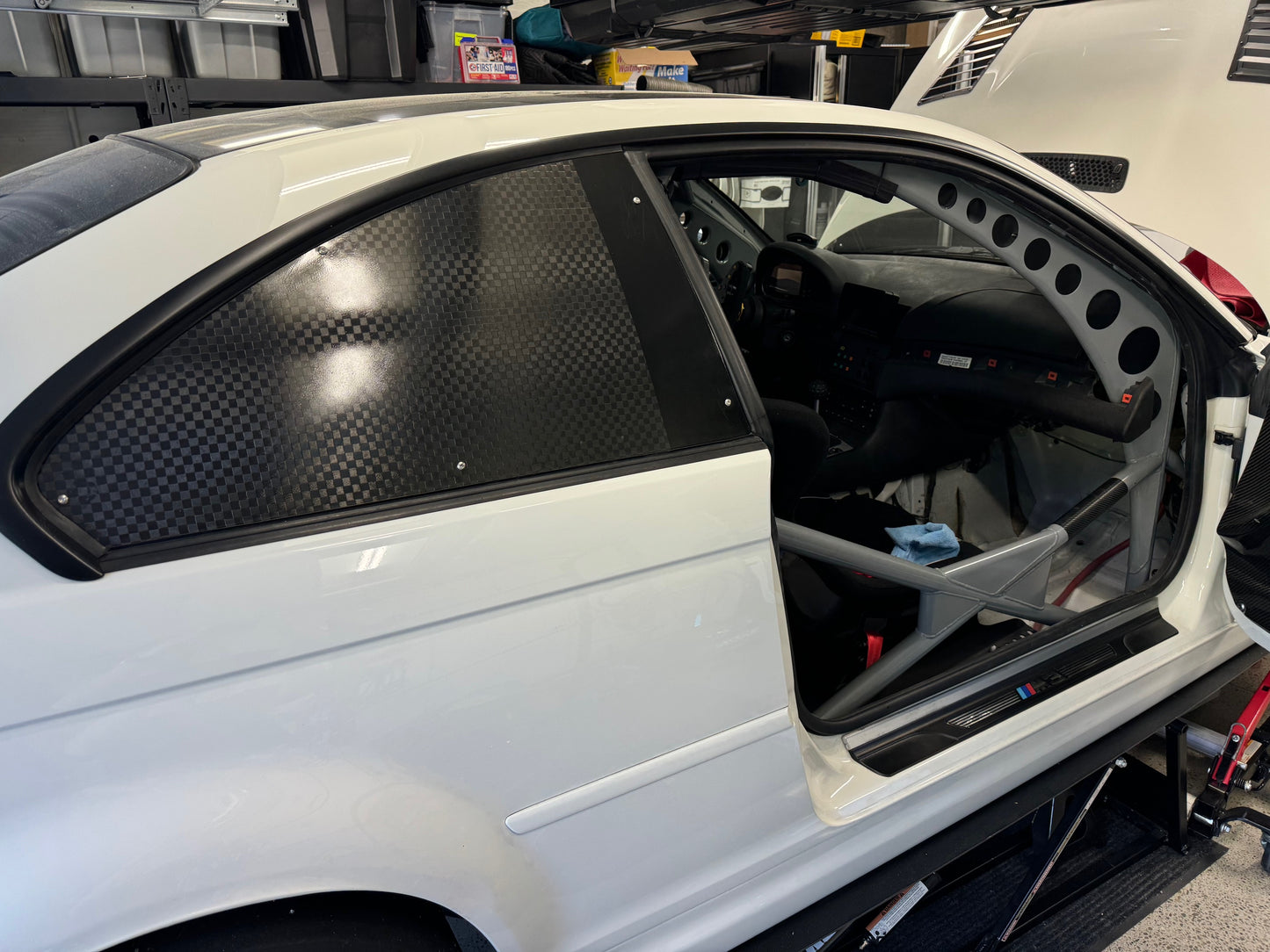 BMW E46 Coupe/M3 Carbon Fiber Rear Window Panels