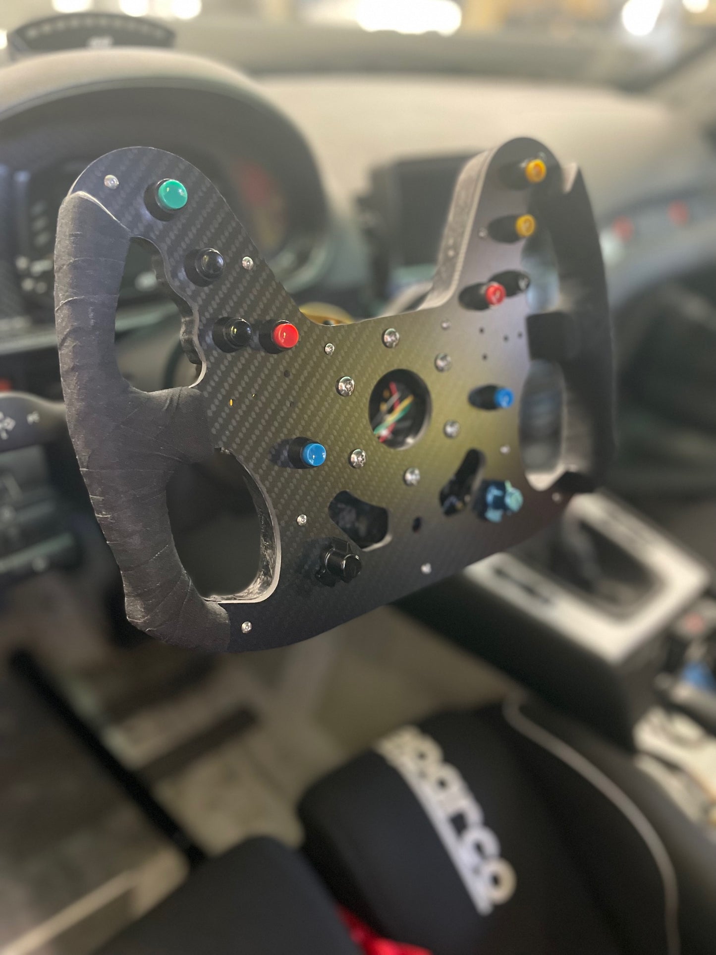 W-GT Carbon Fiber Steering Wheel