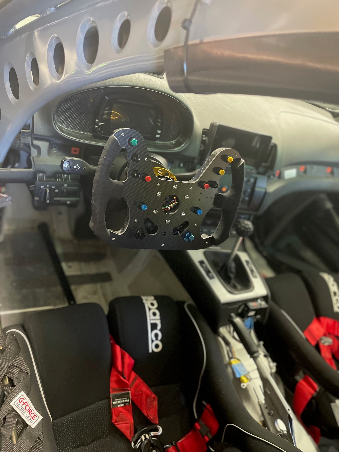 W-GT Carbon Fiber Steering Wheel